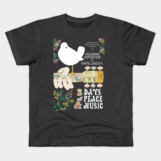 Woodstock Kids T-Shirt by GreenNest